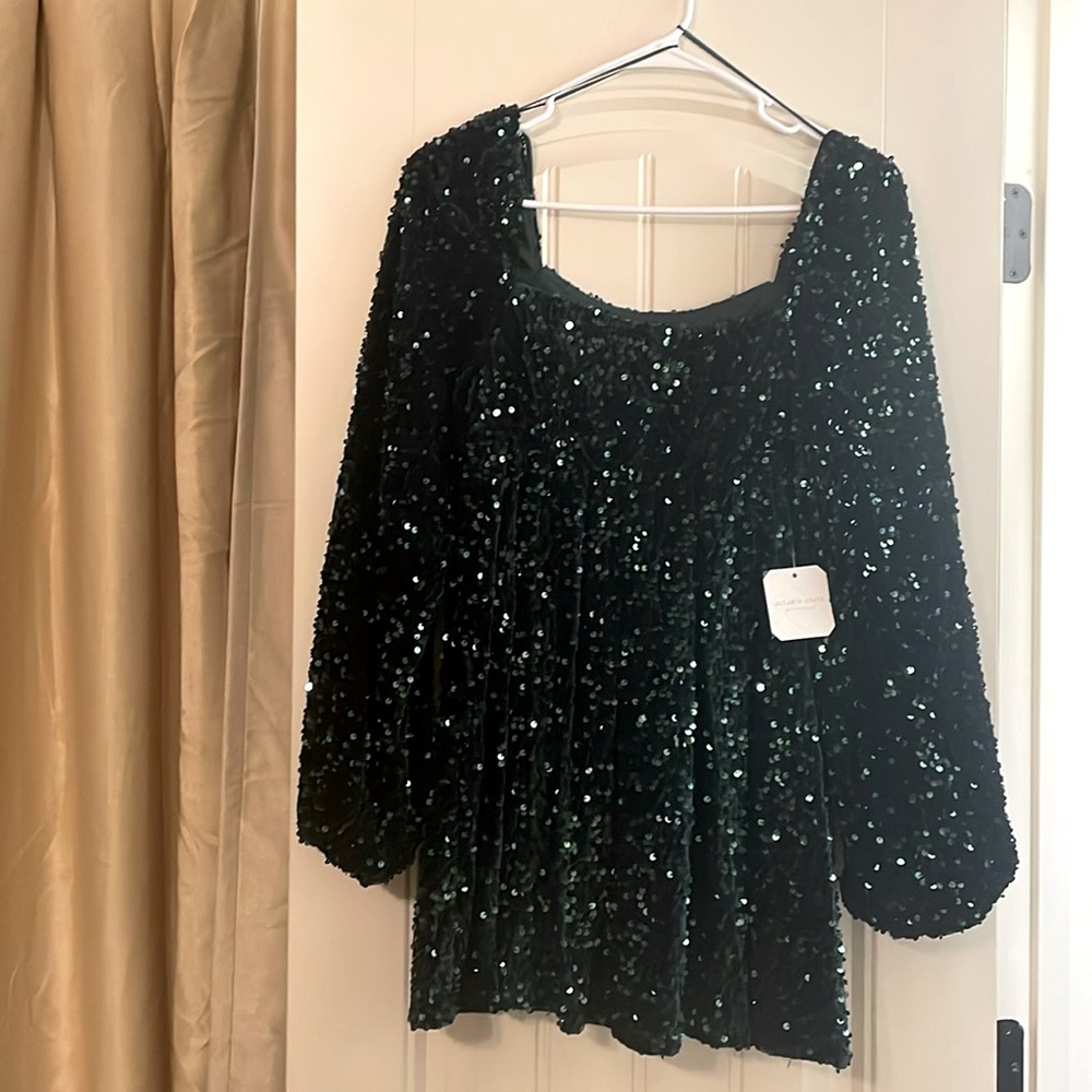 Green sequin Alter’d State dress